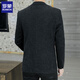 ROMON casual suit jacket men's 2025 autumn new high-end slim business suit top single piece black gray XL 135-150Jin Jin equals 0.5 kg