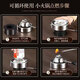Diston commercial gas stove single-person hot pot special inflatable burner head adjustable fire core small gas stove gas stove core 18cm thick stainless steel material