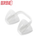 Oeny nose clip swimming special invisible nose plug adult diving training anti-choking nose clip children's silicone nose clip earplugs adult upgrade white + earplugs