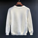 Beihai Erxiang Autumn New Men's Henry Collar Sweater Tops Versatile Simple Solid Color Breathable Fashion Bottoming Apricot L 120-135Jin Jin equals 0.5kg