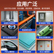 Fire door flame retardant seal strip fire door electric box cabinet door gap door frame engineering fire seal strip heat insulation high temperature resistant door and window gap seal strip self-adhesive sound insulation strip sponge strip anti-collision strip upgraded version - 2mm thick black 15mm wide * 5m long