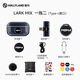 LARK Mix Wireless Lavalier Microphone MOMA Mammoth Microphone Cell Phone Camera Live Vlog Outdoor Interview Tiny Button Radio Microphone Live Microphone One to Two + Box/Type-C Version Compatible with Apple 15/16