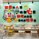 
Malatang store wall decoration catering noodle restaurant internet celebrity background layout snack hot pot restaurant advertising sticker drawing 12859 large bowl wide noodles - picture color small