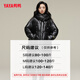 YAYA down jacket women's winter hooded thickened fashionable simple atmospheric casual loose long coat