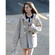 TonLion 2025 winter women's hooded imitation lamb hair composite one-hand length coat