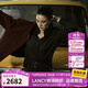 Langzi/LANCY Song Jia's same style 2025 winter new simple wool shirt women's high-end commuter top dark gray 2 M