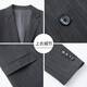GOLDLION G+ goldlion suit suit Korean version business casual slim wedding dress groomsman fashion casual suit men's suit flagship official dark gray M 170/88A