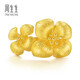 Chow Sang Sang Hydrangea Gold Ring Pure Gold Shengsheng Wedding Ring Three Gold 84306R Priced 17 circles - 10.33 grams (including labor cost 360 yuan)