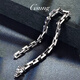 GsunG platinum PT950 wolf head bracelet, simple and fashionable men's pure platinum solid bracelet, can be customized as a gift for boyfriend. Priced by gram, contact customer service before bidding.