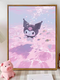 
Qilicai Summer Swimming Pool Sanrio Kulomi IY Digital Oil Painting Hand-painted Filled Colored Cartoon Acrylic Decorative Painting LL16784 Acrylic Painting + Professional Oil Canvas + Multiple Professional Paintings