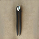 LANSILL ancient style black sandalwood hairpin for women new high-end national style new Chinese style modern hairpin high-end female niche F3649 leaf U-shaped sandalwood hairpin