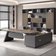 Semphia Boss Desk Desk Simple Modern Single Leader Boss Desk Office Furniture Table and Chair Combination 1.8 Meters
