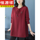 Hengyuanxiang plus size women's 100% pure woolen sweater with fattening and enlarged autumn and winter mid-length bottoming shirt for fat mm to cover the belly and make the sweater yellow Free shipping insurance 6XL Recommended 175-200Jin Jin is equal to 0.5 kg