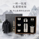 IMOGY pure titanium portable kung fu tea set complete set of high-end holiday gifts souvenir outdoor business trip quick cup tea making artifact