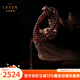 Layun Feiyin Blood Amber Bracelet 108 Buddha Beads Natural Flawless Amber Beeswax Bracelet for Men and Women with Certificate Diameter 8+mm Hand Circumference 15,20 - Available for both men and women
