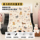 Fantasy and cute coral plush blanket towel quilt office nap sofa blanket learning lunch break air-conditioning blanket throw blanket polka dot color dog A-grade mother and baby grade temperature lock and heat preservation to resist shedding 1.8x2.0m suitable for 1.5m wide bed/double blanket can be covered