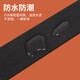 Fire door flame retardant seal strip fire door electric box cabinet door gap door frame engineering fire seal strip heat insulation high temperature resistant door and window gap seal strip self-adhesive sound insulation strip sponge strip anti-collision strip upgraded version - 2mm thick black 15mm wide * 5m long