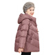 Yaya (YAYA) middle-aged and elderly mothers' down jacket hooded women's winter 2025 new style grandma and elderly clothes mid-length versatile coat