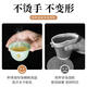 JCZS Chaoshan Authentic Disposable Jade Green Kung Fu Tea Cup Set Thickened Tea Set Outdoor Tea Drinking Supplies 1 Pack of Rice Husk Kung Fu Tea Cups 50 pcs---60ml