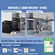 Midea's new dishwasher for home use 15 sets of disinfection and sterilization fully automatic built-in RX600SMax RX600S Max 15 sets Obsidian Black