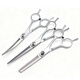 Tanizaki pet scissors set, grooming and styling shearing tools, scissors, steel comb
