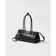 PRADA SS26 Luxury Women's SOFT LUX Medium Logo Handbag Shoulder Bag Nero One Size