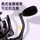 All-metal fishing reel, genuine Luya spinning wheel, special for long-distance casting, ultra-smooth fishing wheel, oblique sea rod wheel, fishing reel, fishing wheel UE purple 3000