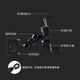 Takeaway stainless steel mobile phone holder battery electric vehicle motorcycle bicycle mobile phone fixed navigation stand with charging X-shaped handlebar (without charging)