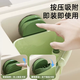Yusenyi Suction Cup Sink Residue Basket Faucet Can be Hanged for Kitchen Filter Leftovers Special Household Triangular Drain Rack Hanging Basket Type Khaki 1 Pack (Faucet is universal and easy to clean)