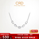 CRD Ke Laidi spot sparkling pt950 broken ice geometric platinum pendant platinum shiny fashion neckpiece 7.40g