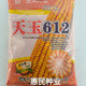 Zhengda Seed Tianyu 612 hybrid corn seed, field seed, yellow white shaft, dent type, high yield, Tianyu 612 corn 1kg, one pack
