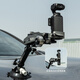 Weigu MOVMAX pocket car shooting shock-absorbing arm is suitable for gopro cycling and cycling shooting photography bracket DJI Pocket3 sports gimbal camera shock absorber mobile phone shooting vacuum suction car shooting & cycling set pocket arm with suction cup + strong clamp + high frequency shock absorption module