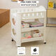 Diaper table, multi-functional baby care table, household portable crib touch care table, baby diaper table, new customer diaper table, latex pad