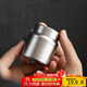 YIJUKE mini tea can portable small travel tea can tea box aluminum metal small tea can