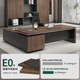 Semphia desk boss desk modern simple executive desk executive manager desk office desk and chair combination office furniture 1.8 meters boss desk long cabinet