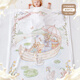 DOMICOCO Duomi Coco Baby Blanket Children's Blanket Autumn and Winter Baby Blanket Double-sided Milk Velvet Blanket Nap Blanket Anti-Kick Quilt Shengman Time