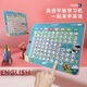 Shantou Lincun primary school students' English learning reading machine for first grade 26 English alphabets and 48 phonetic symbols early education machine English phonetic symbol learning machine pink version