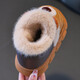 Winter children's cotton shoes 2025 new cartoon cute non-slip warm waterproof home outdoor baby cotton shoes coffee 15.5-24/25 inner length 15.5CM about 2-3 years old