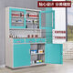 JPHZNB clinic Western medicine cabinet disposal table hospital stainless steel medicine cabinet medicine cabinet room work table diagnosis and treatment table 2 points 4 meters combination fruit green 1 point 1mm