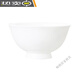Jingdezhen (jdz) Tangshan pure white bone china noodle bowl 10 pieces Chinese tableware anti-scalding tall soup bowl underglaze color bowl microwave oven pure white 4.5 inch tall bowl 10 pieces