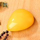 Manla Jade Pei natural beeswax pendant amber water drop necklace men and women raw stone high-end old honey chicken oil yellow pendant genuine beeswax water drop 6-7g amber bead chain