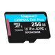 Kingston microSD CANVAS GO Plus memory card compatible with DJI pocket3 action4 5Pro 256GB