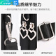 Ye Yu 2025 new mobile phone bag women's cross-body small bag mini wrist bag women's shoulder mobile phone arm bag cross-body dual-use black small thickened version - waterproof cloth