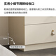 Shengjiang Liangcai dressing table cream style 2025 new solid wood painted drawer cabinet integrated bedroom bedside table modern simple storage cabinet walnut handle three drawer cabinet + 1 meter dressing table + stool E0 grade solid wood multi-layer board