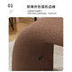 Shitingge high-end quality sofa side stool kitten stool Internet celebrity dressing chair liquid cat makeup stool entrance porch stool Nuojiji white 42cm (upgraded removable and washable)