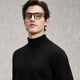 EMZ Ordos contains cashmere men's cashmere sweater, warm, skin-friendly and anti-static