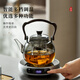 Clay teapot glass teapot tea kettle large capacity electric ceramic stove special thickened kettle home office drinking tea