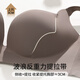 Oudifen's red seamless pull-up and push-up anti-sagging sports bra for women in the year of birth, large breasts and small breasts.
