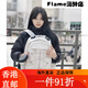 The North Face (The North Face) 24 white label limited edition large capacity multifunctional schoolbag outdoor backpack DQ02 NM2DQ02L Panda white label 24 models (48*32*1