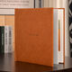 Yusenyi high-end photo album, leather photo album, commemorative album, photo album, print photos to make photo book, couple wedding photos, 22 pages can hold 28-32 photos, Hetty-brown square-art paper double